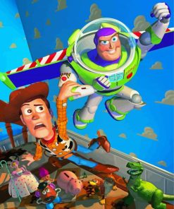 Buzz Lightyear And Woody Paint By Number