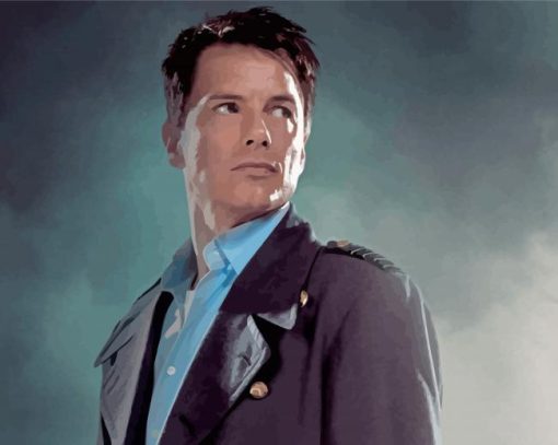 Captain Jack Harkness Paint By Numbers