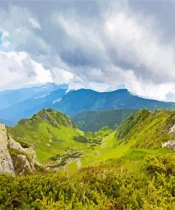 Carpathian Mountains Paint By Number