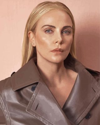 Charlize Theron Paint By Numbers