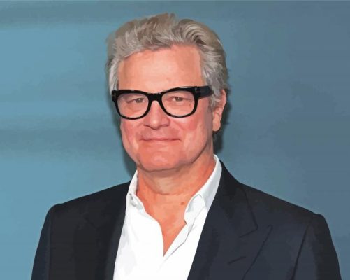 Colin Firth Paint By Numbers