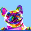 Colorful Puppy Paint By Number