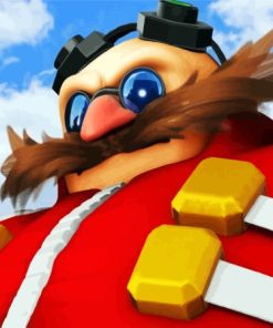 Doctor Eggman Paint By Number