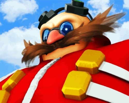 Doctor Eggman Paint By Number