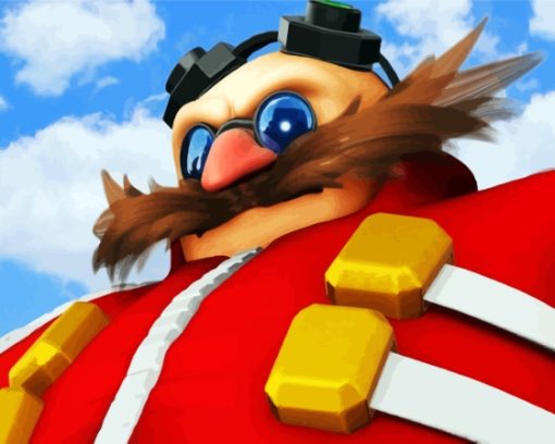 Doctor Eggman Paint By Number