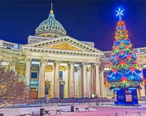 Kazan Cathedral Paint By Number