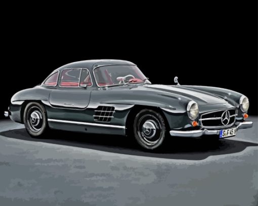 Mercedes Benz Sl 300 Paint By Number