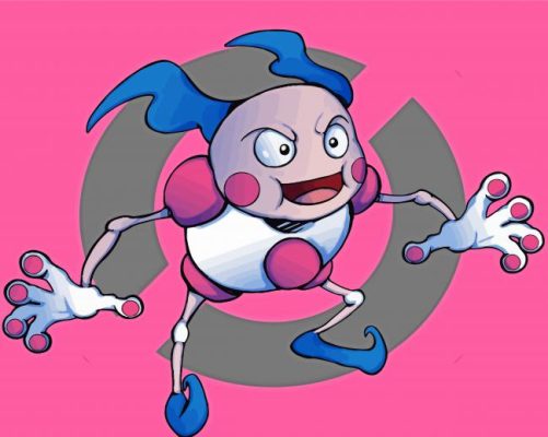 Mr Mime Paint By Number