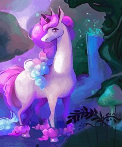 Pokemon Unicorn Paint By Numbers