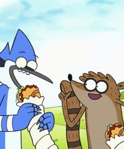 Regular Show Paint By Numbers