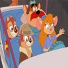 Rescue Rangers Cartoon Paint By Number