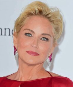 Sharon Stone Paint By Number