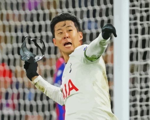 Son Heung Min Paint By Number