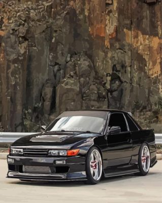 Black Silvia S13 Paint By Number