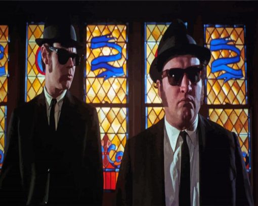 Blues Brother Paint By Number