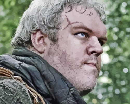 Close Up Hodor Paint By Number