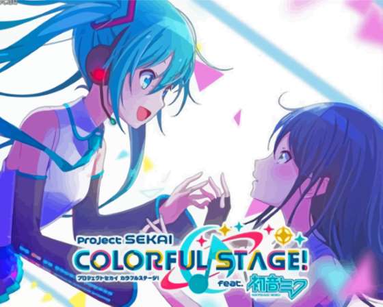 Colorful Stage Poster Paint By Number