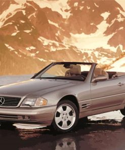 Cool Mercedes Sl Paint By Numbers