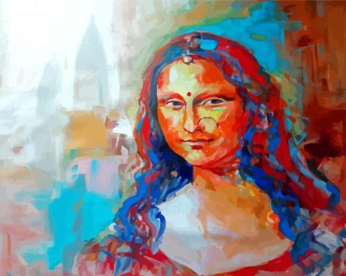 Indian Mona Lisa Paint By Number