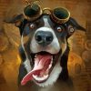 Steampunk Dog Paint By Number