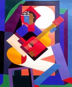 The Guitar Player Paint By Number