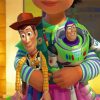 Buzz lightyear And Woody Paint By Number