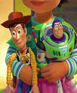 Buzz lightyear And Woody Paint By Number