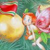 Cute Christmas Fairy Paint By Number