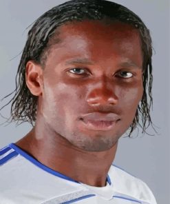 Didier Drogba Face Paint By Number