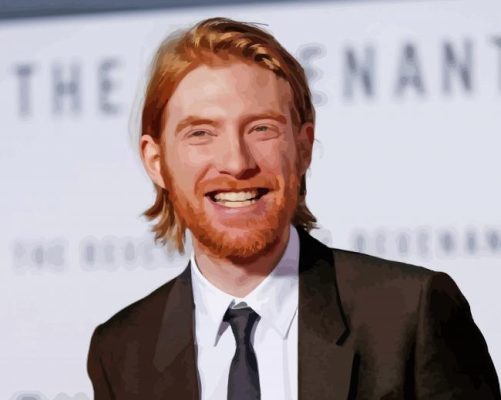 Domhnall Gleeson Actor Paint By Numbers