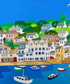 England Cornwall St Mawes Paint By Number