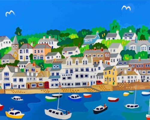 England Cornwall St Mawes Paint By Number