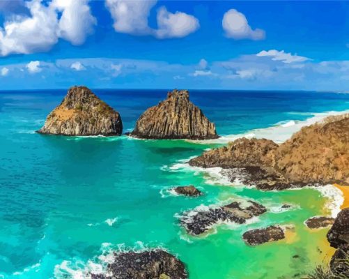 Fernando De Noronha Paint By Numbers