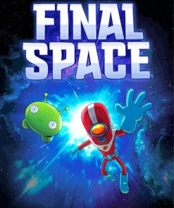 Final Space Poster Paint By Number