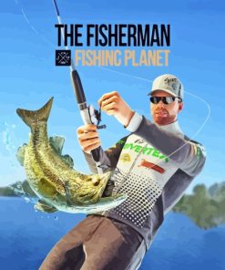 Fishing Planet Poster Paint By Number