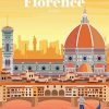 Florence Italy Poster Paint By Numbers