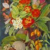 Flowers And Fruit Marianne North Paint By Numbers