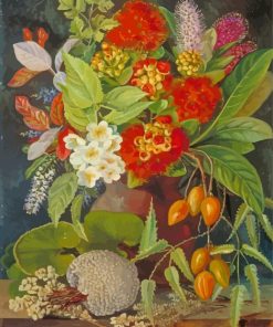 Flowers And Fruit Marianne North Paint By Numbers