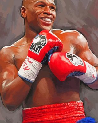 Floyd Mayweather Paint By Numbers