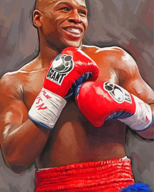 Floyd Mayweather Paint By Numbers