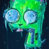 GIR Invader Zim Paint By Number