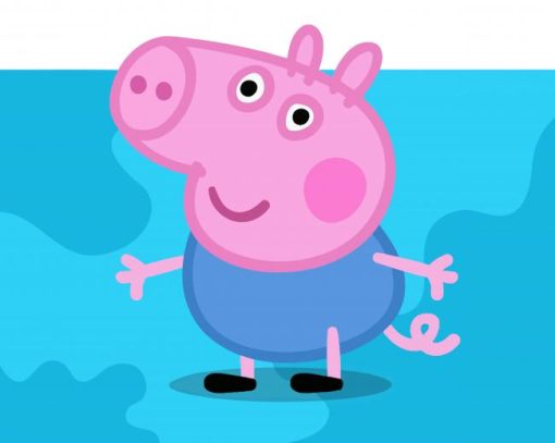 George Pig Paint By Number