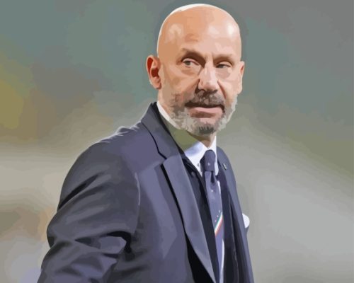 Gianluca Vialli Manager Paint By Number