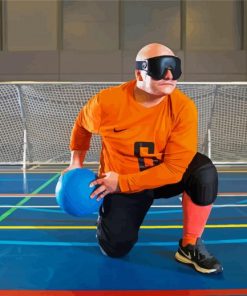 Goalball Sport Paint By Number