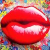 Graffiti Lips Paint By Number