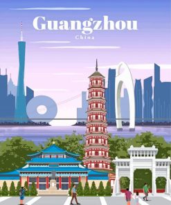 Guangzhou China Poster Paint By Number