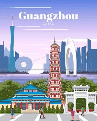 Guangzhou China Poster Paint By Number