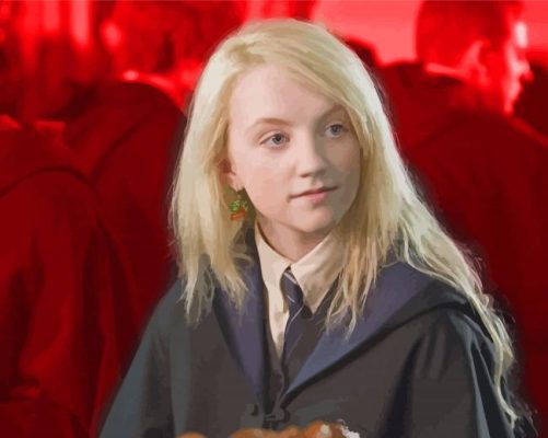 Harry Potter Luna Lovegood Paint By Numbers