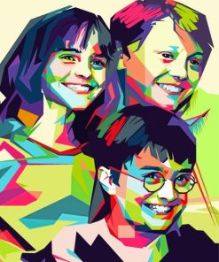 Harry Potter Characters Paint By Number