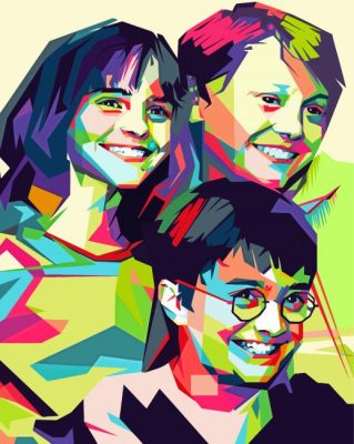 Harry Potter Characters Paint By Number